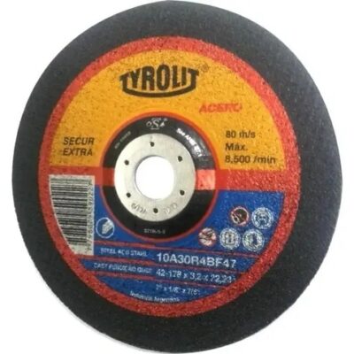 DISCO METAL C/DEP. 178 X 7 X 22 `TYROLIT`