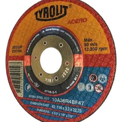 DISCO MOSAICO C/DEP. 230 X 3 X 22 `TYROLIT`