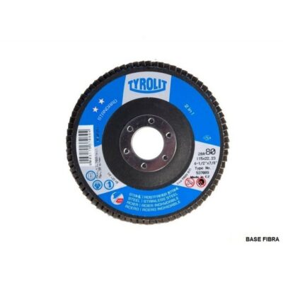 DISCO FLAP ZIRCONIO 180 MM. GR. 80 (28N) `TYROLIT`