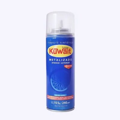 ESMALTE METALIZADO VERDE X 240 CM3 `KUWAIT`