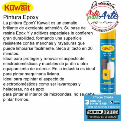 ESMALTE AEROSOL X 440 CM3 BLANCO `KUWAIT`