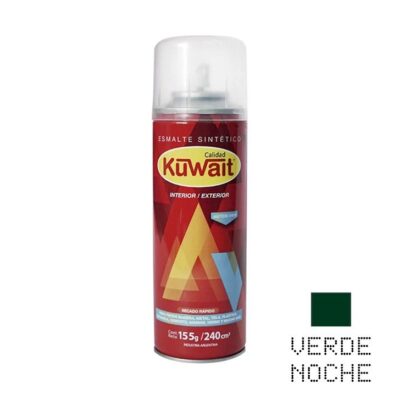 ESMALTE AEROSOL X 440 CM3 VERDE NOCHE `KUWAIT`
