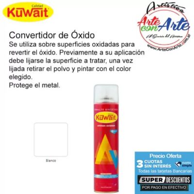 AEROSOL X 440 CM3 CONVERTIDOR DE OXIDO `KUWAIT`