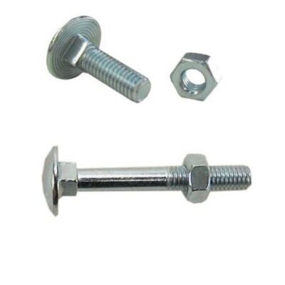 BULON CABEZA REDONDA GALV 3/8 X 1 X 100