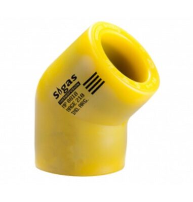 CODO NORMAL A 45° 50 `SIGAS` PARA TERMOFUSION
