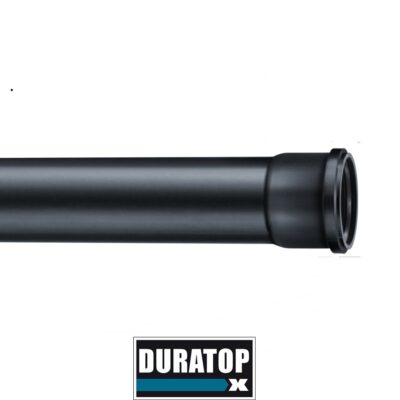 CAÑO STD. 110 X 250 MM. NEGRO `DURATOP`