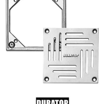 REJILLA 8 X 8 ACERO INOXIDABLE `DURATOP`