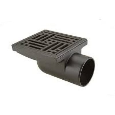 EMBUDO HORIZONTAL 110 REJA PLASTICA 20 X 20 `DURATOP`