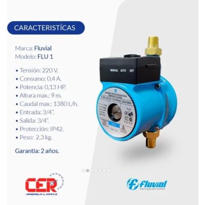 BOMBA PRESURIZADORA PF-50 `FLUVIAL`