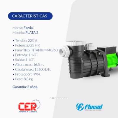 CARACOL P/BOMBA PLATA `FLUVIAL`