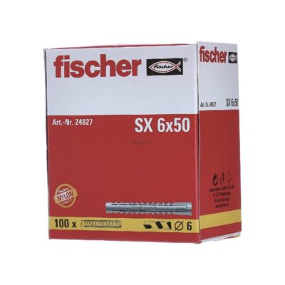 TACO NYLON SX UNIVERSAL 6 X 100 UN. `FISCHER`