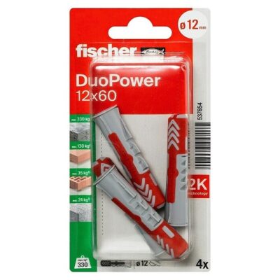 TACO NYLON DUOPOWER 12 X 60 X 25 UN. `FISCHER`