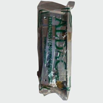 CERRADURA C/PERNOS ZINCADA DERECHA `DAC`