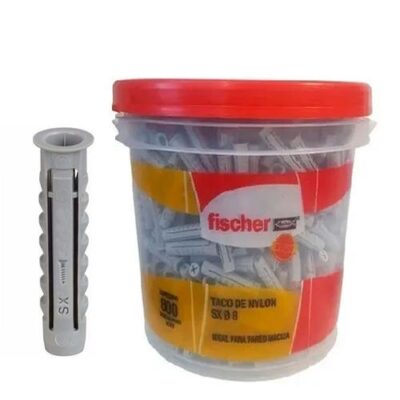 BALDE DE TACOS SX 8 X 800 UN. `FISCHER`