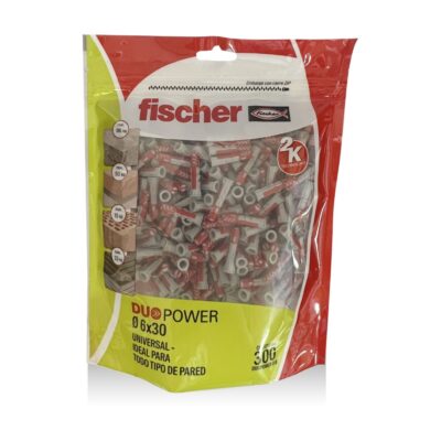 CARAMELERA TACO DUOPOWER 6 X 30 X 1000UN.FISCHER