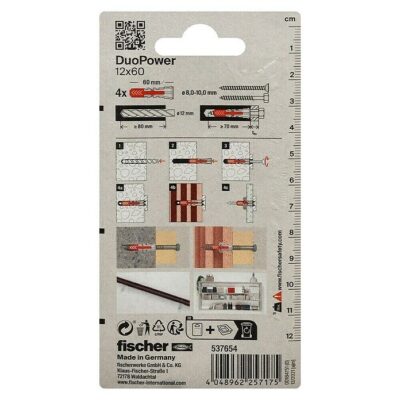 POUCH TACO DUOPOWER 12 X 60 X 25UN.FISCHER