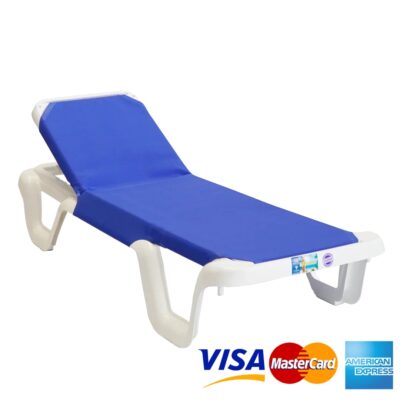 REPOSERA `HAWAII` BLANCA/AZUL `VOSS 2000`