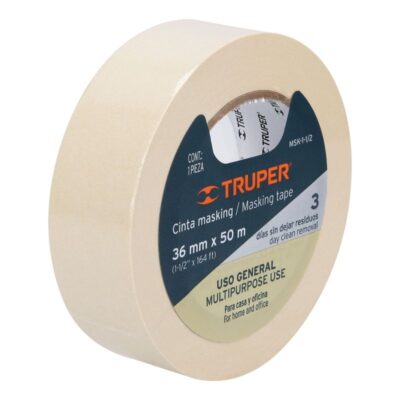 CINTA DE EMPAQUETAR 50 MTS. DE 36 MM. MARRON `AA`