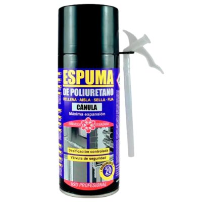 ESPUMA DE POLIURETANO PU-FOAM X 300 ML. C/CANULA