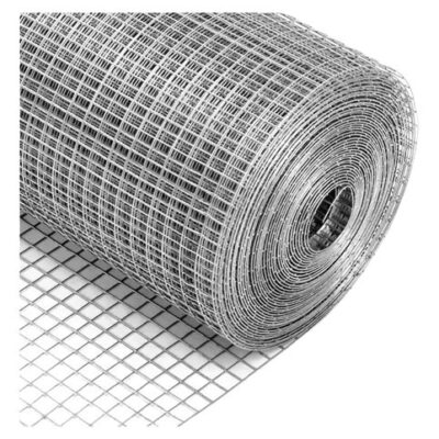 MALLA PLASTIFICADA SOLD. 25X25X1,5 X 1 MT. 10 MTS.