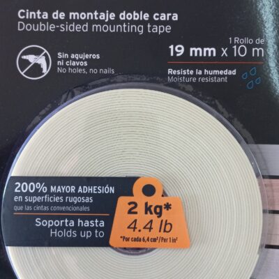 CINTA PARA MONTAJE ACERO X 10 MTS. `S.C`