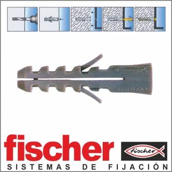 CAJA DE TACOS DE NYLON SA-8 X 100 `FISCHER`