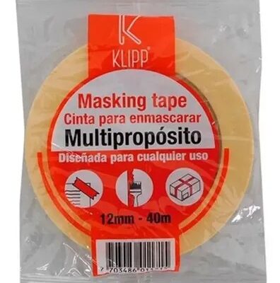 CINTA DE ENMASCARAR MULTIUSO 40 MTS. DE 18 MM.