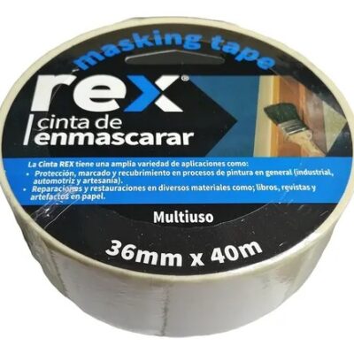 CINTA DE ENMASCARAR MULTIUSO 40 MTS. DE 36 MM.
