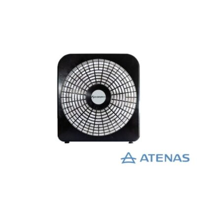 TURBO VENTILADOR DECO 12` NEGRO `INDELPLAS`