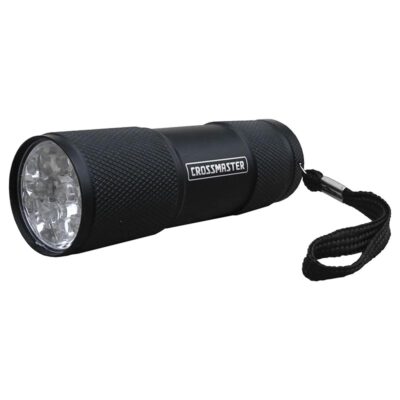 LINTERNA ALUMINIO 9 LED 3 PILAS AAA `CROSS`- 6