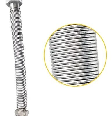 FLEXIBLE GAS NATURAL APROBADO 1/2 X 75 CM. `LT`