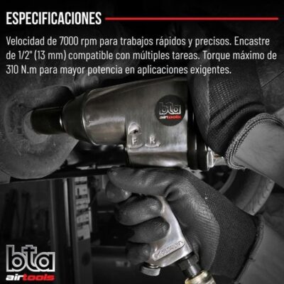LLAVE DE IMPACTO NEUMATICA 1/2 `BTA`
