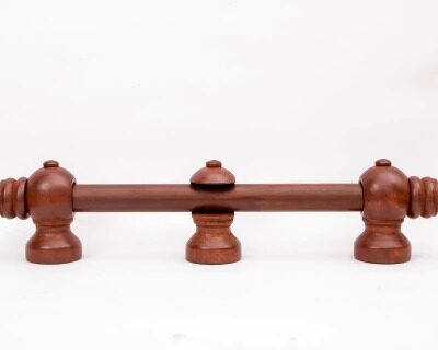 BARRAL DE MADERA 22 MM. 2,40 MTS. (SIN ACC.) LISO