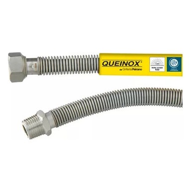 FLEXIBLE P/GAS APROB. 1/2 X 40 CM. `QUEINOX`