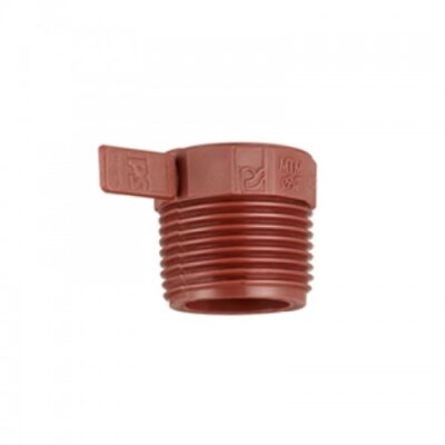 TAPON MACHO 3/4 POLIPROPILENO