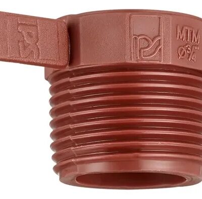 TAPON MACHO 1 1/4 POLIPROPILENO
