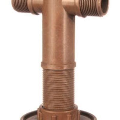 COLECTOR TIPO CRUZ 1 X 3/4 POLIPROPILENO
