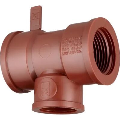 TEE REDUCCION 1 X 3/4 POLIPROPILENO