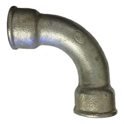 CURVA H.H. A 90° 1 1/2 GALVANIZADO
