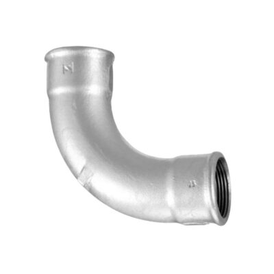 CURVA H.H. A 90° 2` GALVANIZADO