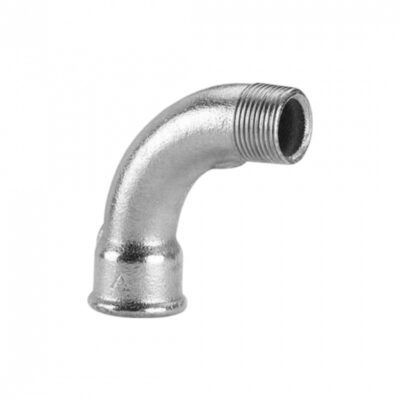 CURVA M.H. A 90° 1 1/2 GALVANIZADO