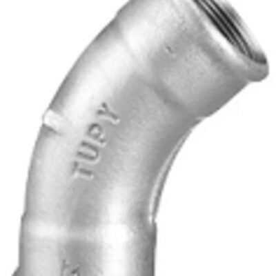 CURVA M.H. A 45° 2` GALVANIZADO