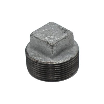 TAPON MACHO 1/4 GALVANIZADO