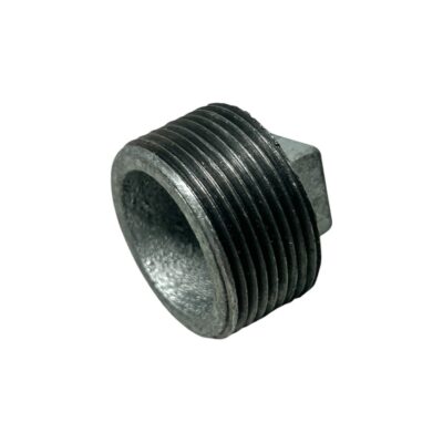 TAPON MACHO 1 1/4 GALVANIZADO