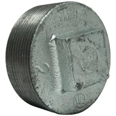 TAPON MACHO 2` GALVANIZADO