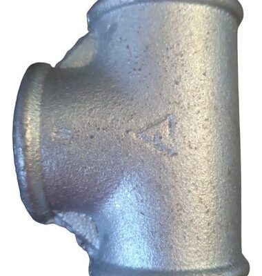 TEE A 90° 1/2 GALVANIZADO