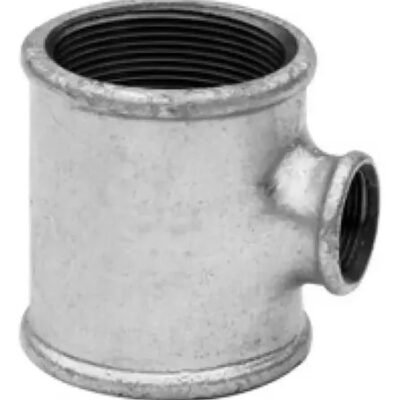TEE REDUCCION 1 1/2 X 1/2 GALVANIZADO