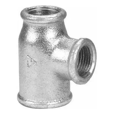 TEE REDUCCION 3/4 X 1/2 X 1/2 GALVANIZADO