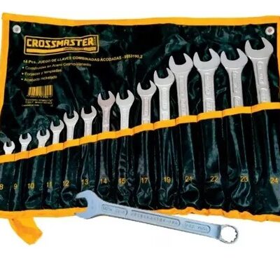JGO. 14 LLAVES COMB. ACODADAS MM. `CROSS`- 5
