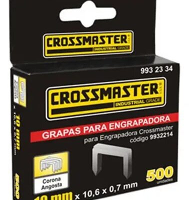 GRAPAS RECTAS 8 X 10,6 MM. X 500 UN. `CROSS`- 5